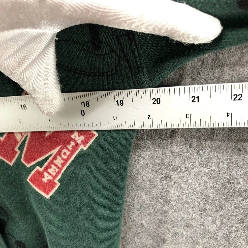 Gap Disney Mickey Mouse Matching Hoodie Joggers Set Boys L 10 Green Sweatsuit